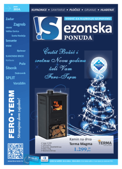 Čestit Božić i sretnu Novu godinu želi Vam Fero-Term