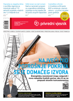Najveći dio potro&scaron;Nje pokriva se iz domaćeg izvora - e