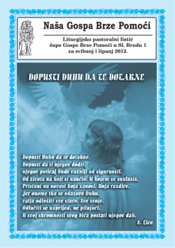 Pročitajte ovdje - ŽUPA GOSPE BRZE POMOĆI