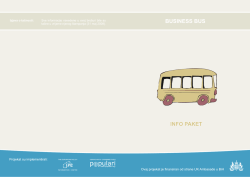 Info paket: Biznis bus_BHS