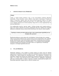 PREDAVANJA TRANSPORT 2014