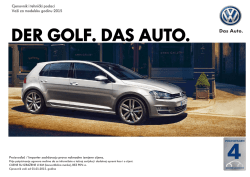DER GOLF. DAS AUTO.