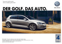 DER GOLF. DAS AUTO.