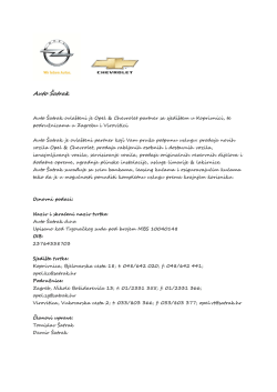 Auto &Scaron;atrak - hpi.com.hr