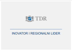 Profil kompanije (PDF, 4 MB) - TDR-a