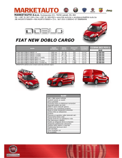 FIAT NEW DOBLO CARGO
