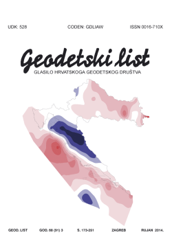 Geodezija 2014-03.indb - Hrvatsko geodetsko društvo