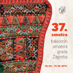 folklornih amatera grada Zagreba smotra