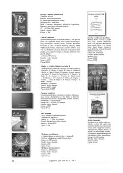 Pregled glazbenih izdanja - Vrhbosanska nadbiskupija