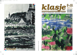 K L A S J E n a š ih ra v n i  9-10, 2011.