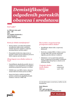 Demistifikacija odgođenih poreskih obaveza i sredstava