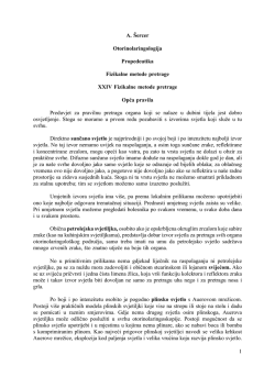 1 A. Šercer Otorinolaringologija Propedeutika Fizikalne metode