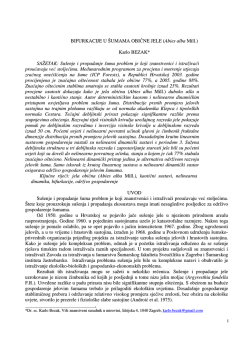 BIFURKACIJE U &Scaron;UMAMA OBIČNE JELE (Abies alba