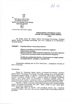 ovdje - Općina Tar