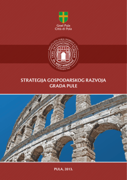 strategija gospodarskog razvoja grada pule