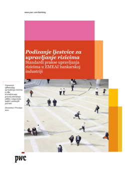 Podizanje ljestvice za upravljanje rizicima zanje ljestvice za vljanje