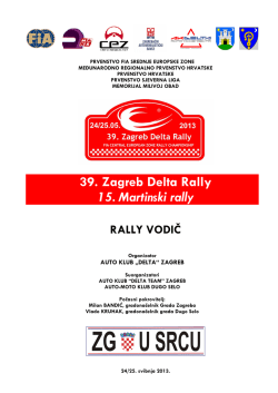 Rally_vodic_HR _2_ - 39. Zagreb Delta Rally