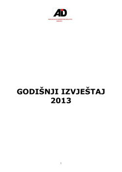 Realizirani projekti u 2013. - ADI &ndash; Asocijacija za demokratske
