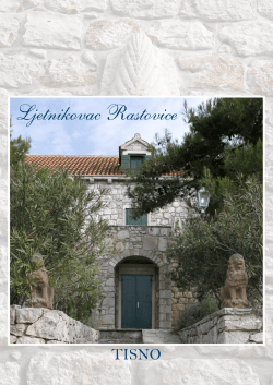 Ljetnikovac Rastovice - carin