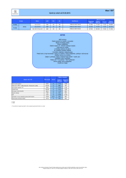 Cjenik - Auto Radolović doo