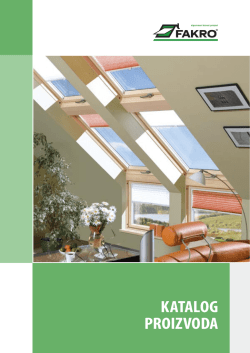 Preuzmite Fakro katalog