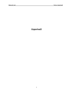 Usporivači
