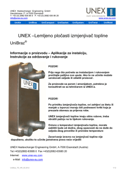 UniBraz - UNEX HEATEXCHANGER Engineering GmbH