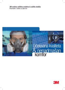3M Polumaske i maske za cijelo lice