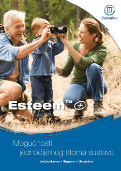 Mogućnosti jednodijelnog stoma sustava