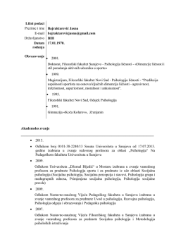 Prof.dr. Jasna Bajraktarević