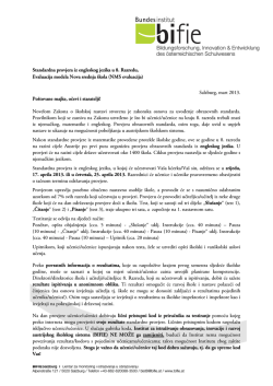 NMS evaluacija