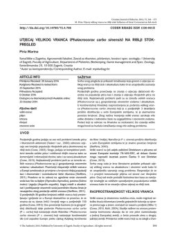 Preuzmite datoteku - Croatian Journal of Fisheries