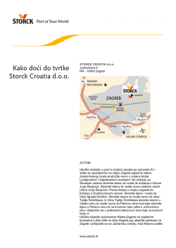 PDF "Kako doći do tvrtke Storck Croatia d.o.o."