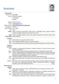 Atila Lukić - Centar za dru&scaron;tveno