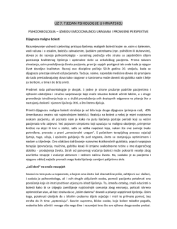 &Scaron;TO JE PSIHOONKOLOGIJA