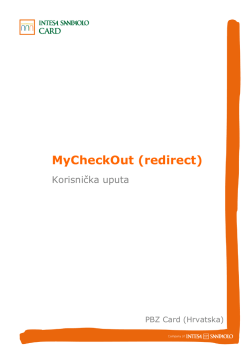 MyCheckOut (redirect)