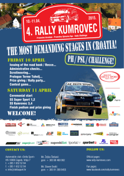 letak Kumrovec EN-2 - 4. Rally Kumrovec 2015.