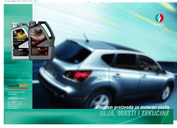 ULJA, MASTI I TEKUĆINE - ENOC