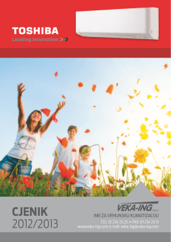 Cjenik 2012/2013 - Veka-ing