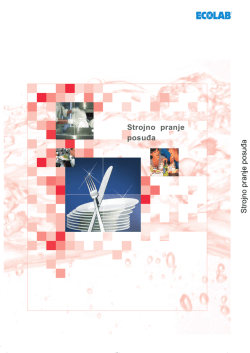Strojno pranje posuđa