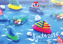 Katalog Ljeto 2014 - Mare Panonium Tours