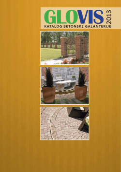 KATALOG BETONSKE GALANTERIJE