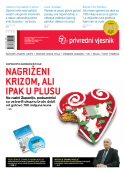 nagriŽeni krizom, ali ipak u plusu - e