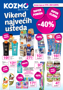 SUPER CIJENA SUPER PONUDA