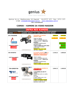 IR KAMERE.pdf - video nadzor