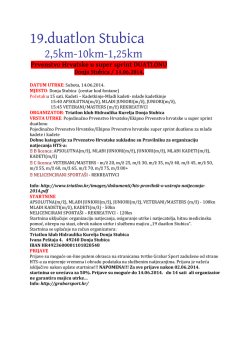 prvenstvo hrvatske u duatlonu