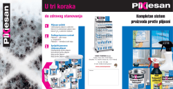 kompletan sistem proizvoda protiv plijesni