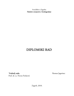 DIPLOMSKI RAD - Fakultet strojarstva i brodogradnje
