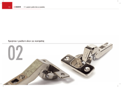 Spojnice i podizni okov za namje&scaron;taj