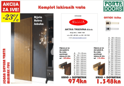 AKCIJA SOBNIH I ULAZNIH VRATA do 30.04.2011 - aktiva